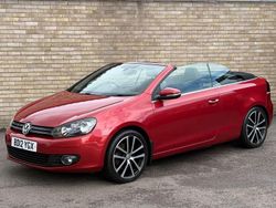 Red Used 2012 VW Golf Cabriolet GT Cabriolet | £7,175 (Fair price)