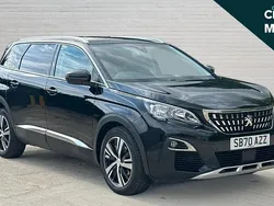 Black Used 2020 Peugeot 5008 Allure MPV | £14,753 (Fair price)