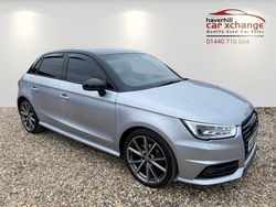 Silver Used 2017 Audi A1 Sportback Black Edition Hatchback | £11,495 (Fair price)