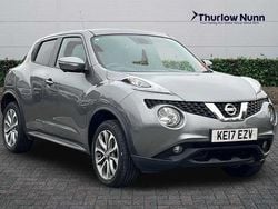 Grey Used 2017 Nissan Juke Tekna SUV | £8,650 (Fair price)