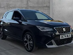 Black Used 2024 Seat Arona Xperience Lux SUV | £20,190 (A bit pricey)