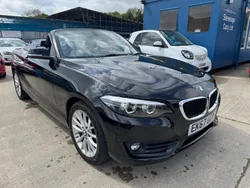 Black Used 2017 BMW 218 Cabriolet | £11,295 (Fair price)