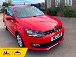 Red Used 2012 VW Polo Match Hatchback | £4,495 (Fair price)