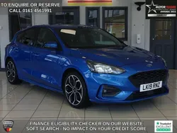 Blue Used 2019 Ford Focus ST-Line X Hatchback | £12,490 (Fair price)