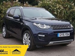 Blue Used 2015 Land Rover Discovery Sport HSE SUV | £9,795 (Fair price)