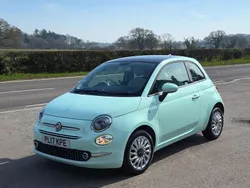 Green Used 2017 Fiat 500 Lounge Hatchback | £3,995 (Good price)