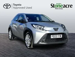 Silver Used 2023 Toyota Aygo PURE Hatchback | £12,000 (Fair price)