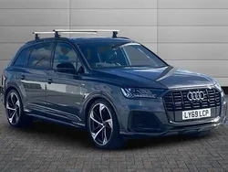 Daytona grey Used 2020 Audi Q7 Black Edition SUV | £38,990 (Fair price)
