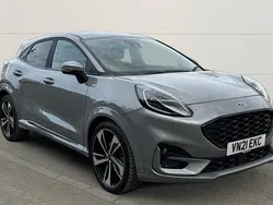 Silver Used 2021 Ford Puma ST-Line X SUV | £16,107 (Fair price)