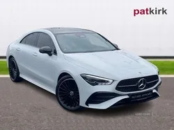 White Used 2024 Mercedes CLA220 AMG Line Premium Plus Sedan | £35,990 (Expensive)