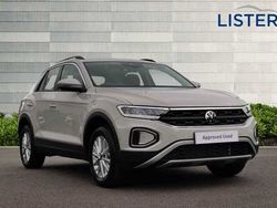 Ascot grey Used 2025 VW T-Roc Life SUV | £26,490 (A bit pricey)