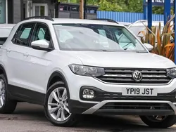 White Used 2019 VW T-Cross SE SUV | £12,991 (Good price)