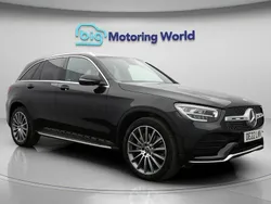 Black Used 2022 Mercedes GLC300 AMG Line Premium Estate | £31,500 (Fair price)