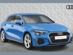 Blue Used 2023 Audi A3 S-Line Hatchback | £23,700 (Fair price)