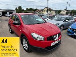 Red Used 2013 Nissan Qashqai Visia SUV | £3,295 (Fair price)