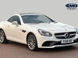 White Used 2019 Mercedes SLC180 AMG line Cabriolet | £17,195 (Fair price)
