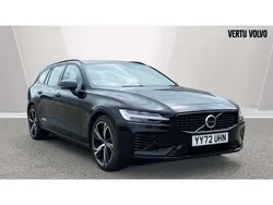 Black Used 2022 Volvo V60 Plus Estate | £31,257 (Fair price)