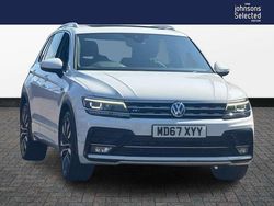 White Used 2017 VW Tiguan R-line SUV | £17,995 (Fair price)