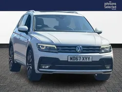 White Used 2017 VW Tiguan R-line SUV | £17,995 (Fair price)