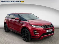 Red Used 2019 Land Rover Range Rover evoque SE Estate | £19,890 (Fair price)