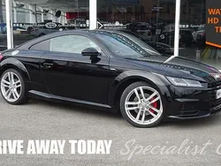 Black Used 2017 Audi TT S-Line Coupe | £14,500 (A bit pricey)