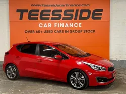 Red Used 2017 Kia Ceed 4 Hatchback | £8,995 (Fair price)