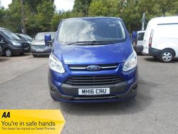 Blue Used 2016 Ford Transit Custom Limited | £11,499