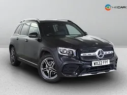 Black Used 2022 Mercedes GLB200 AMG line SUV | £24,975 (Fair price)