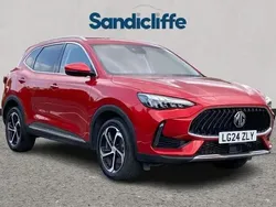 Tri coat dynamic red Used 2024 MG HS Trophy SUV | £16,443 (Good price)
