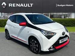 White Used 2019 Toyota Aygo Trend Hatchback | £9,201 (Fair price)