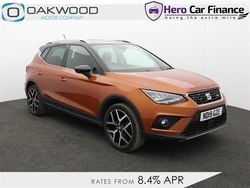 Orange Used 2019 Seat Arona FR Sport SUV | £10,594 (Fair price)
