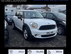 White Used 2012 Mini One Countryman SUV | £3,999 (Fair price)
