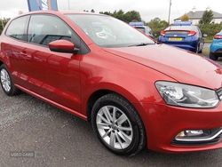 Red Used 2015 VW Polo SE Hatchback | £6,295 (Fair price)