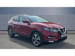 Red Used 2018 Nissan Qashqai N-Connecta SUV | £10,039 (Good price)