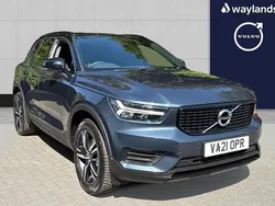 Blue Used 2021 Volvo XC40 R-Design SUV | £24,540 (Good price)