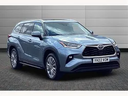 Silver Used 2022 Toyota Highlander SUV | £36,299 (Fair price)