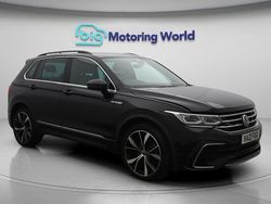 Black Used 2021 VW Tiguan R-line SUV | £21,200 (Good price)