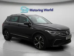 Black Used 2021 VW Tiguan R-line SUV | £21,200 (Good price)