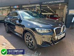 Black Used 2022 BMW X4 M Sport SUV | £36,995 (Fair price)