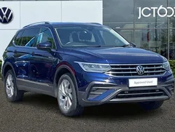 Blue Used 2022 VW Tiguan Allspace Life SUV | £21,066 (Good price)