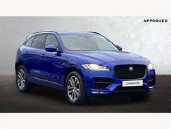 Blue Used 2019 Jaguar F-Pace R-Sport SUV | £23,550 (Fair price)