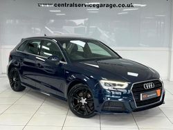 Blue Used 2019 Audi A3 Sportback S-Line Hatchback | £12,495 (Good price)