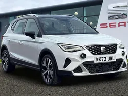 White Used 2023 Seat Arona Xperience Lux SUV | £17,795 (Fair price)