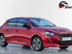 Red Used 2022 Peugeot 208 Allure Premium Hatchback | £12,289 (Fair price)