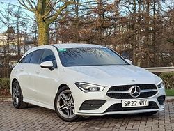 White Used 2022 Mercedes CLA250 AMG line Sedan | £21,498 (Super price)