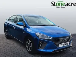 Blue Used 2018 Hyundai Ioniq Premium SE Sedan | £13,495 (Fair price)
