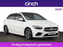 White Used 2020 Mercedes B180 AMG Line Premium Plus MPV | £17,599 (Fair price)