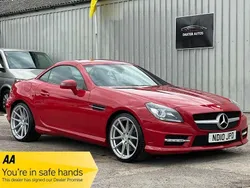 Red Used 2012 Mercedes SLK250 AMG Cabriolet | £9,990 (Fair price)