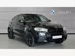 Black Used 2017 BMW X6 M Sport SUV | £23,990 (Fair price)