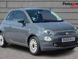 Grey Used 2019 Fiat 500 Lounge Hatchback | £6,895 (Fair price)